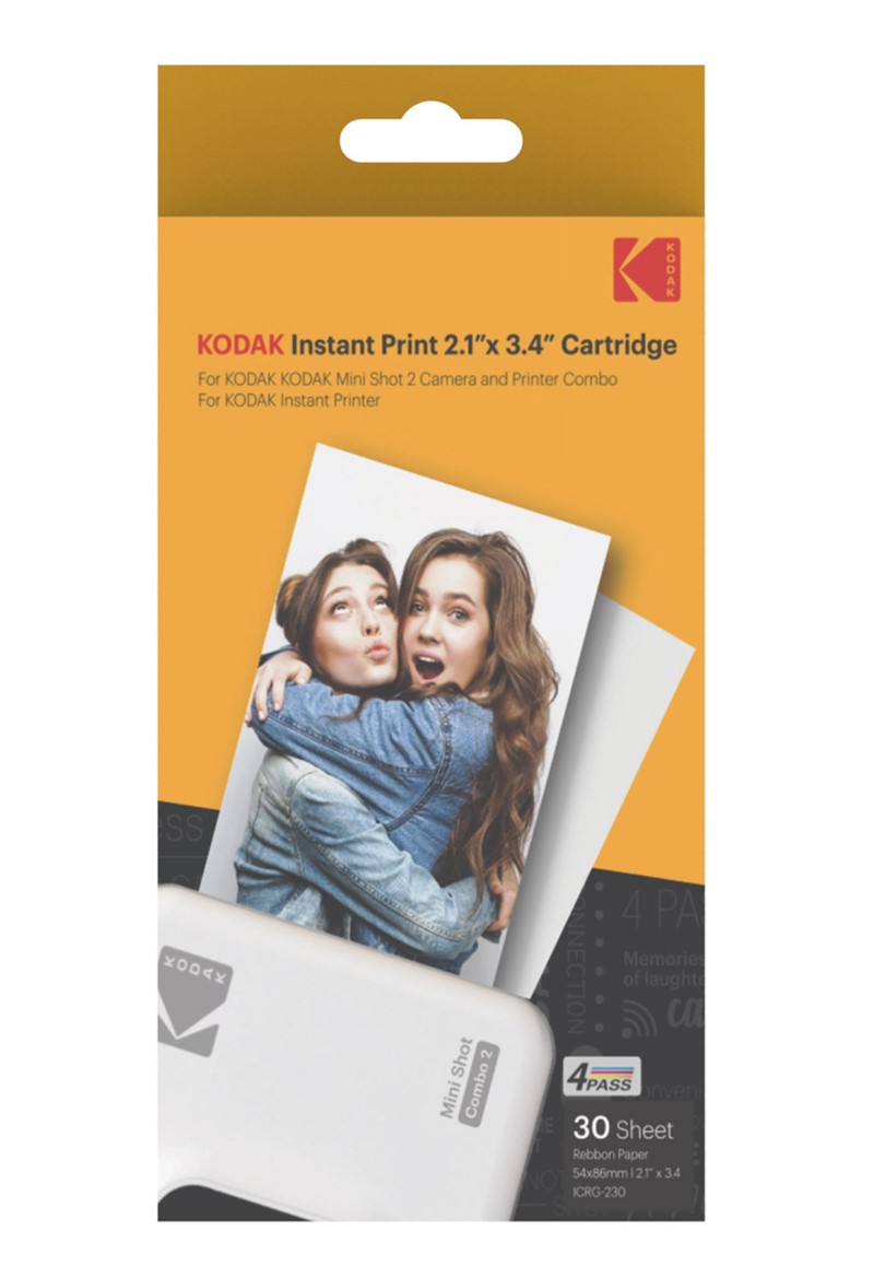 Kodak ICRG-230 - 60 (2.1" X 3.4") 3 Kartuschen + 3x 10BL 0192143001355