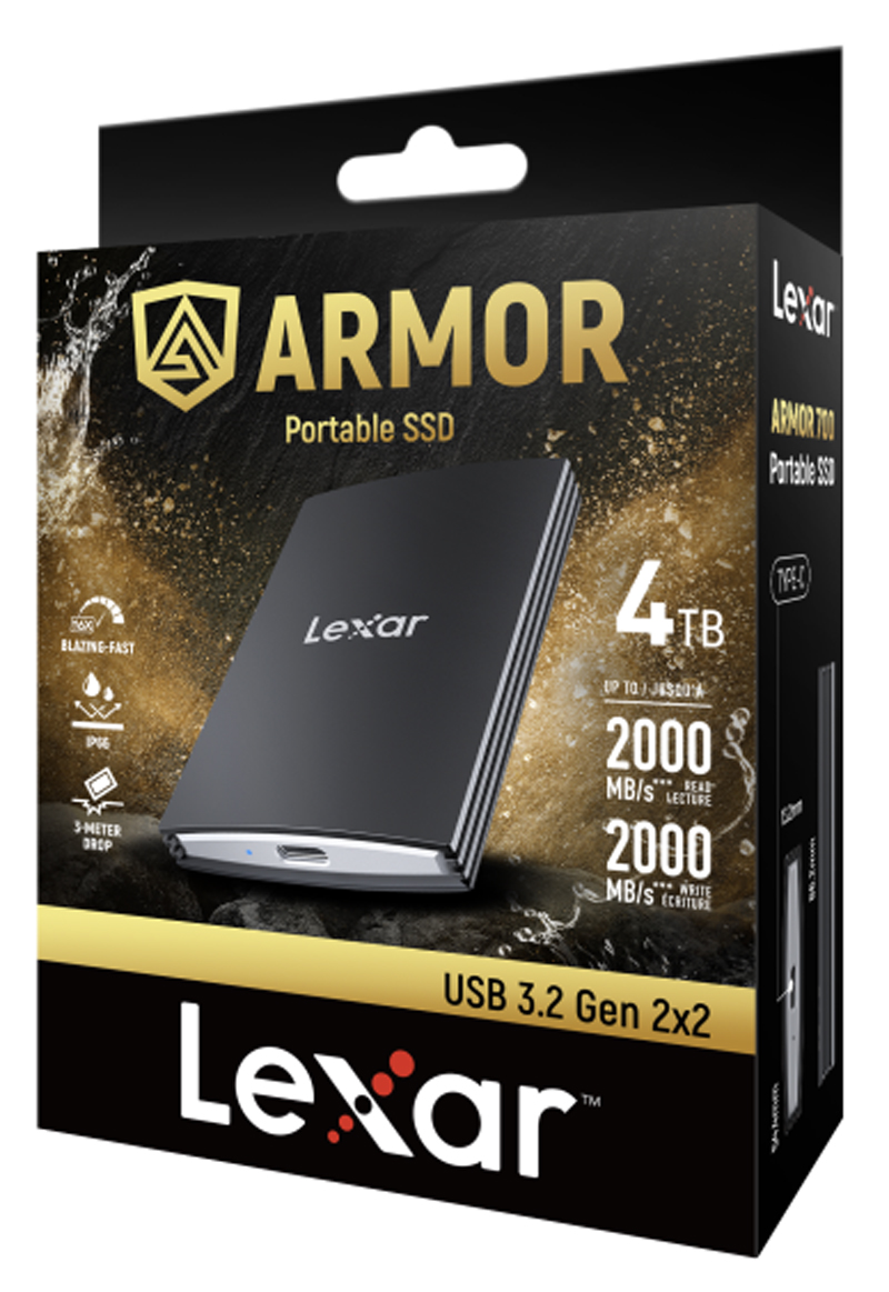 Lexar AR700 4 TB portable SSD 0843367133246