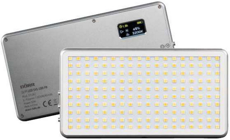 Dörr 	Slim LED Videolicht SVL-180 PB PRO 4000461101410