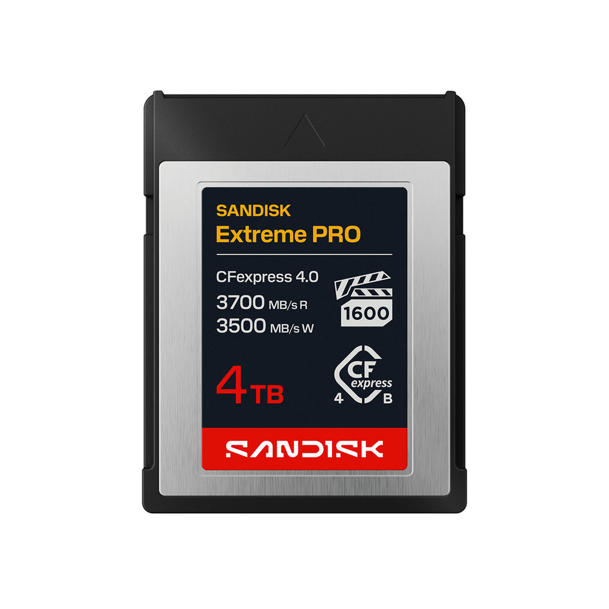 SanDisk Extreme PRO CFexpress Card 4 TB Type B, 4.0, 3700/3500 MB/s
