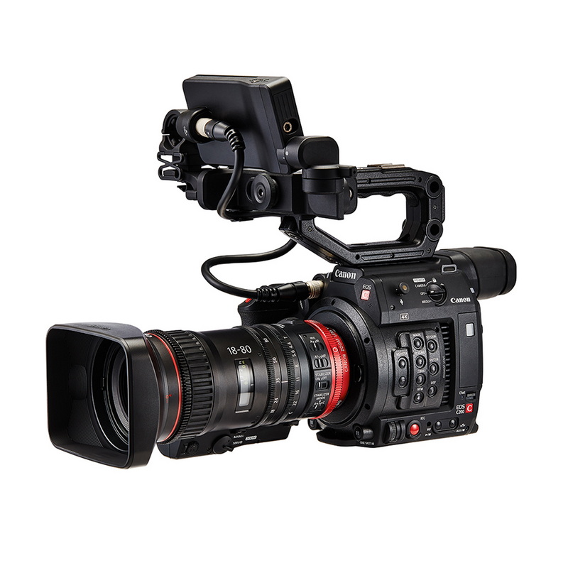 Canon EOS Cinema C200 + CN-E 18-80 mm T4.4 L IS KAS S Lens 8714574658179