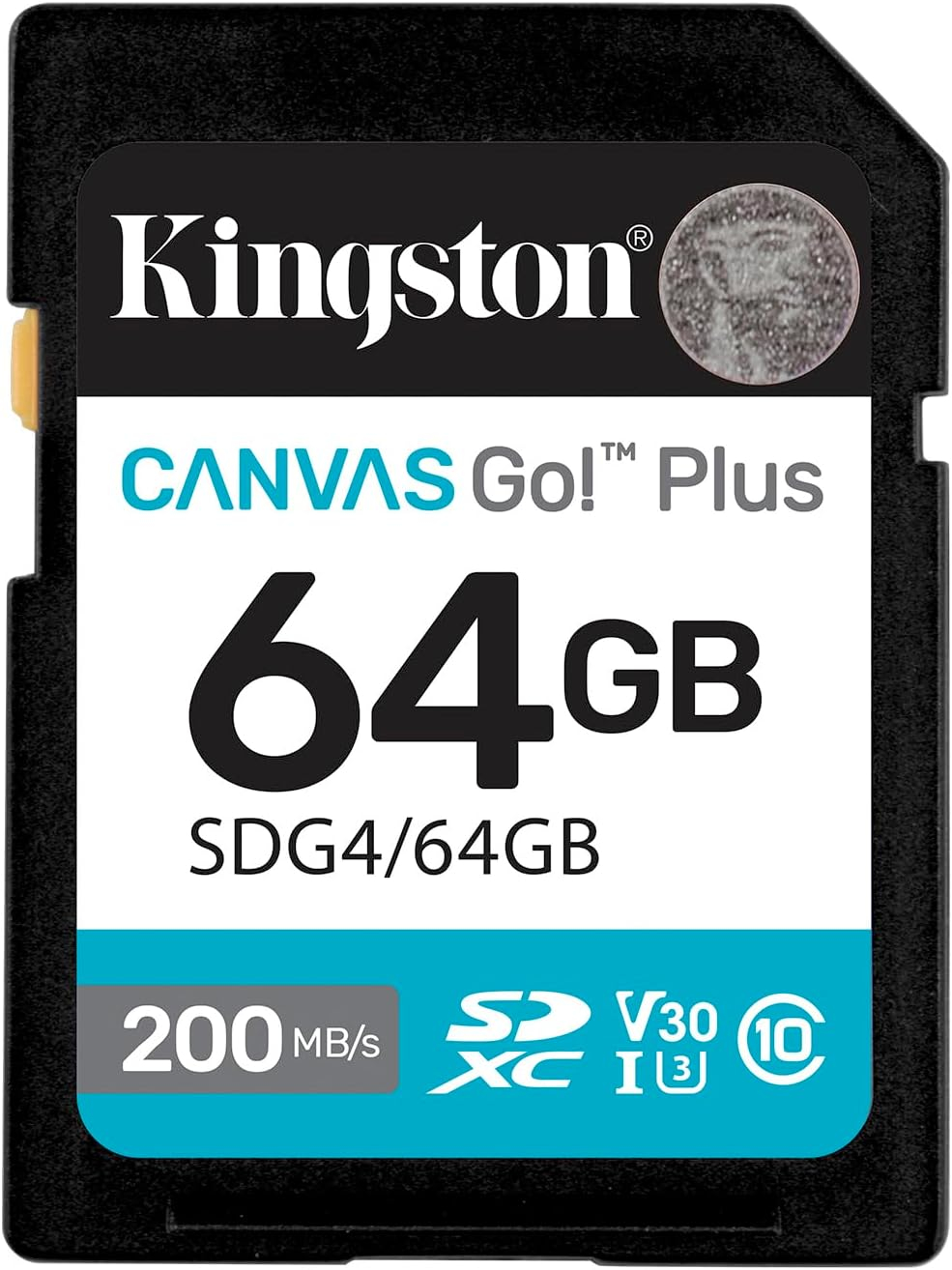 Kingston SDG4/64GB Class 10 UHS-I 200MB´s V30 0740617347678