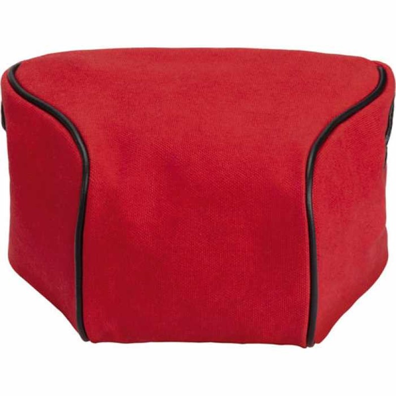 Leica Ettas Pouch, coated canvas, rot 4022243195752