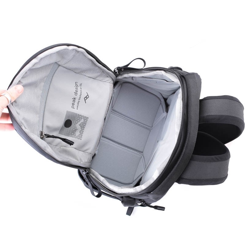 Peak Design Everday Backpack V2 Zip 15 Liter - Schwarz 0818373021481