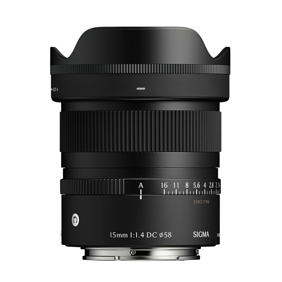 Sigma DC  15 / 1,4 Canon RF-S  Contemporary