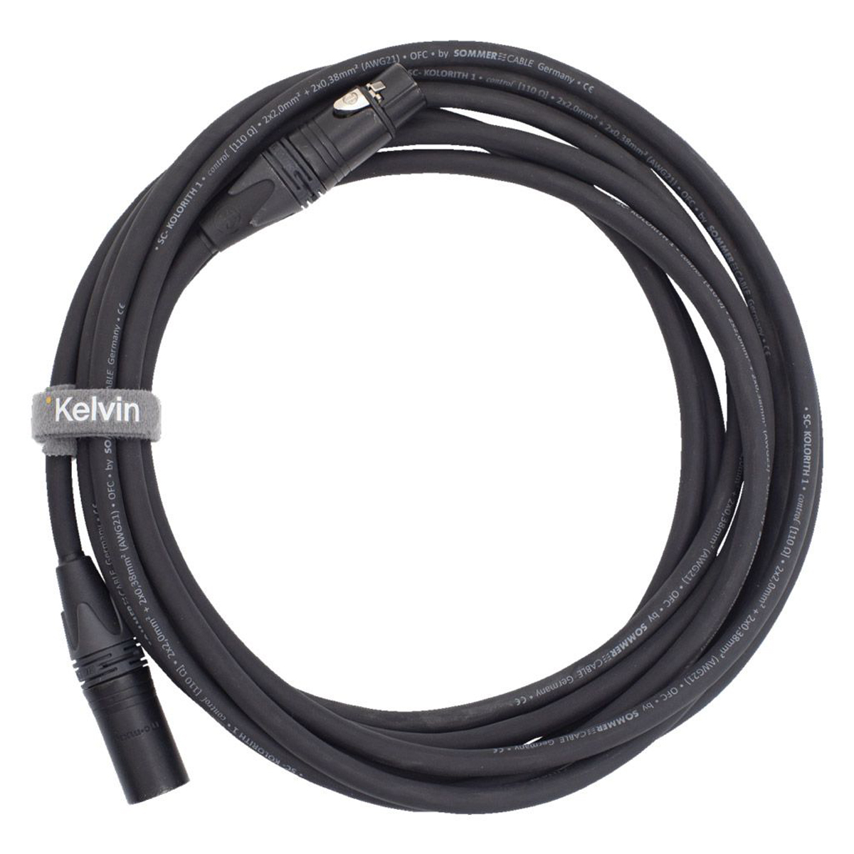 Kelvin Weatherproof Head Cable für EPOS- Serie, 4-Pin XLR, 10 m (Adapterkabel) 7090034250550