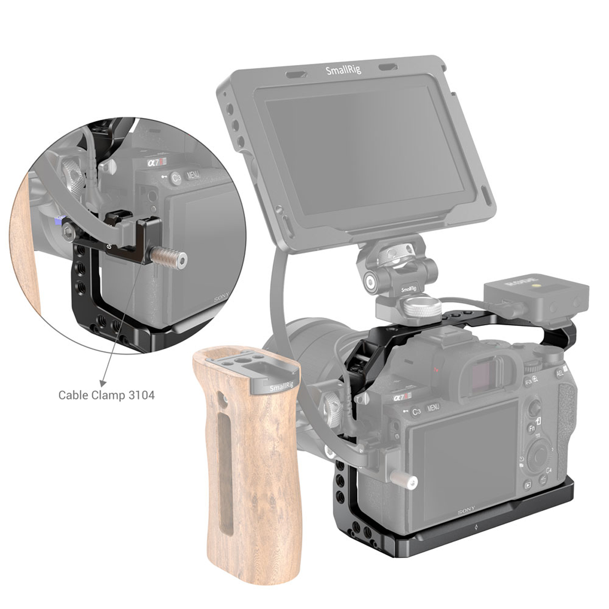 SmallRig 2918 Cage für Sony A7 III , A7R III und A9 6941590002958