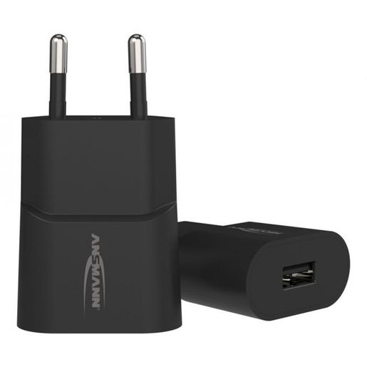 Ansmann HC105 Charger schwarz, USB Ladegerät 4013674176540