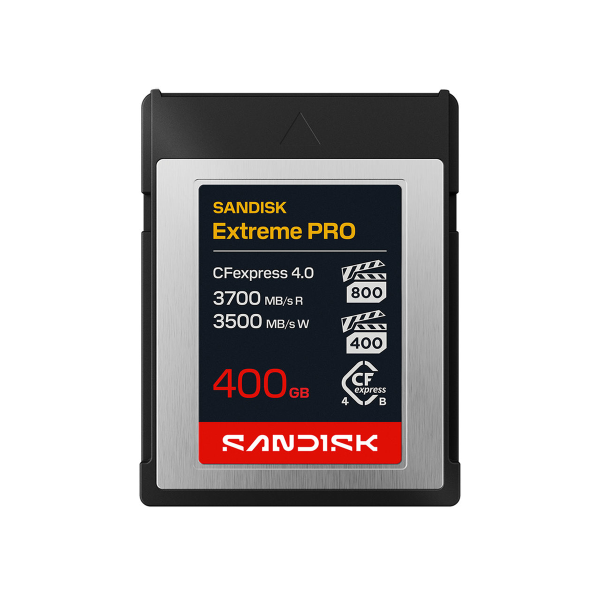 SanDisk Extreme PRO CFexpress Card 400GB Type B, 4.0, 3700/3500 MB/s