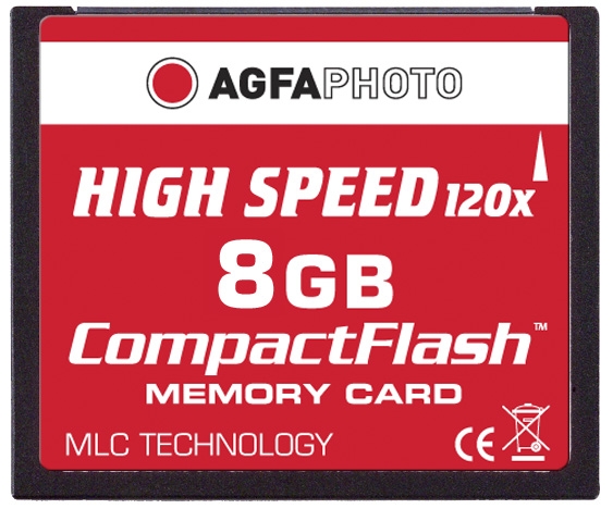 AgfaPhoto CF  8 GB 120x 4250255101519