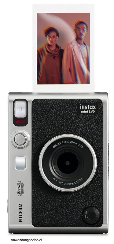 Fujifilm Instax Mini EVO Schwarz EX D 4547410462555