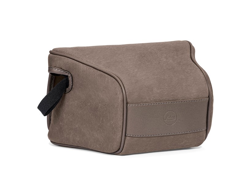 Leica Ettas Pouch, coated canvas, stone grey 4022243195769