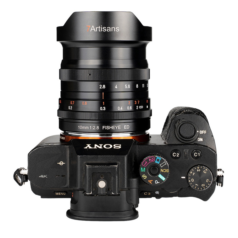 7Artisans 10mm f/2,8 Fisheye ED für Sony E 6971835481668