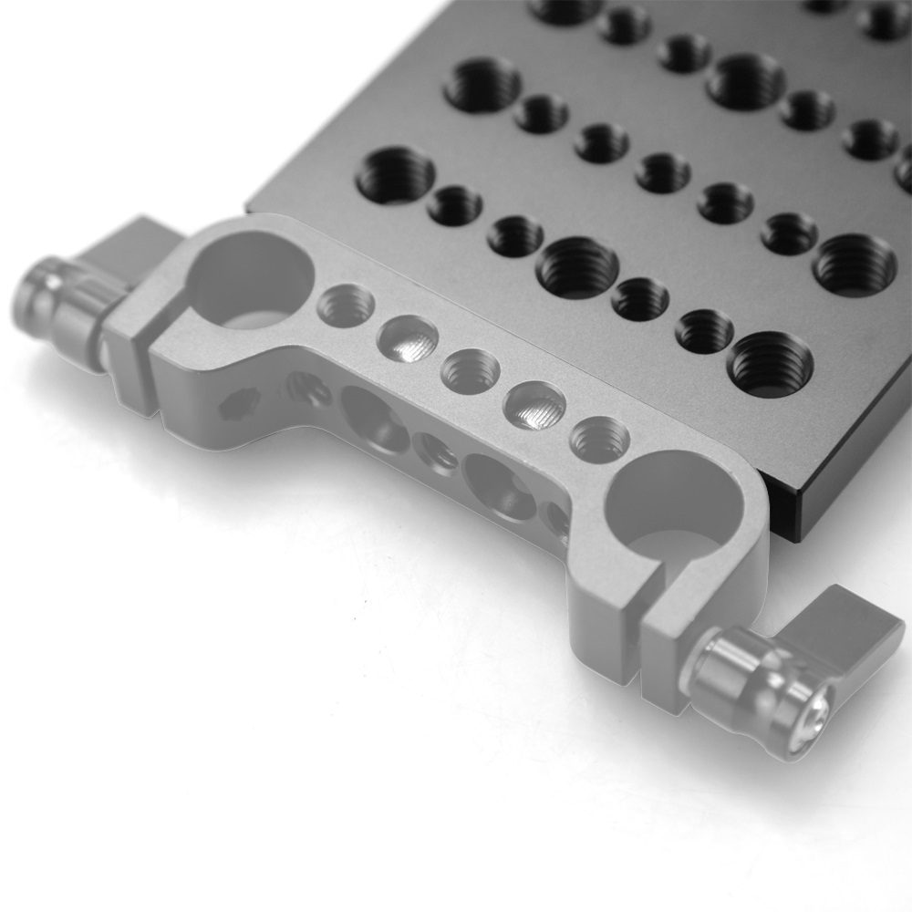 SmallRig 1092 Cheese Platte mit 1/4"-20 und 3/8"-16 Löchern 6972070621727