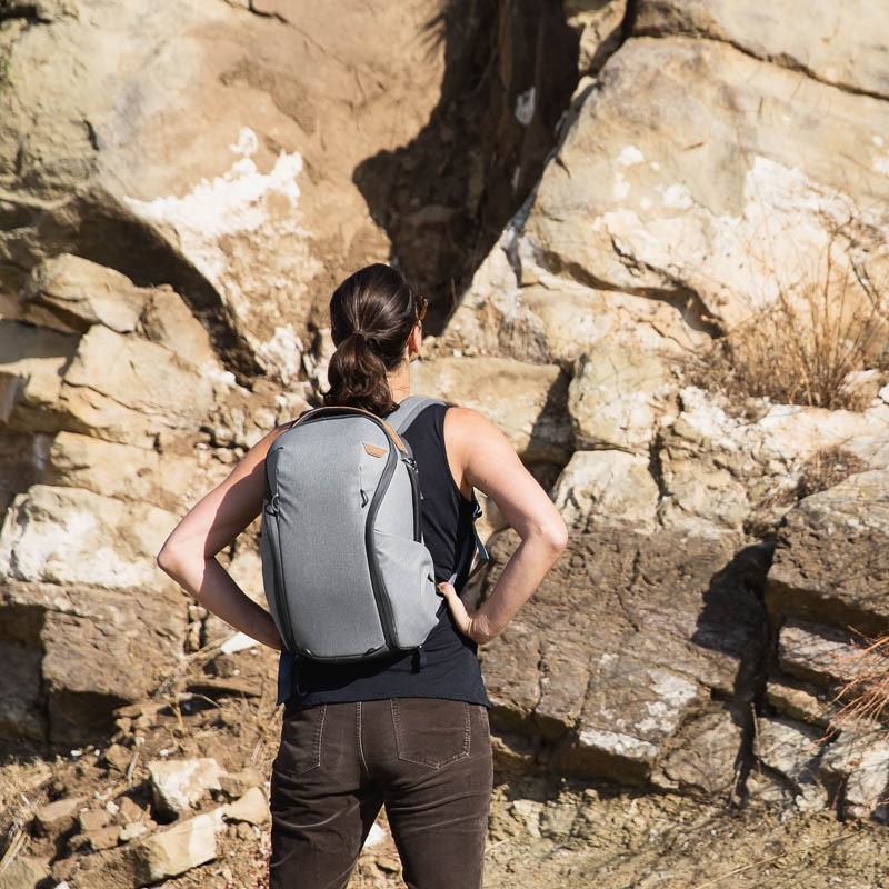 Peak Design Everday Backpack V2 Zip 15 Liter - Ash Hellgrau 0818373021498