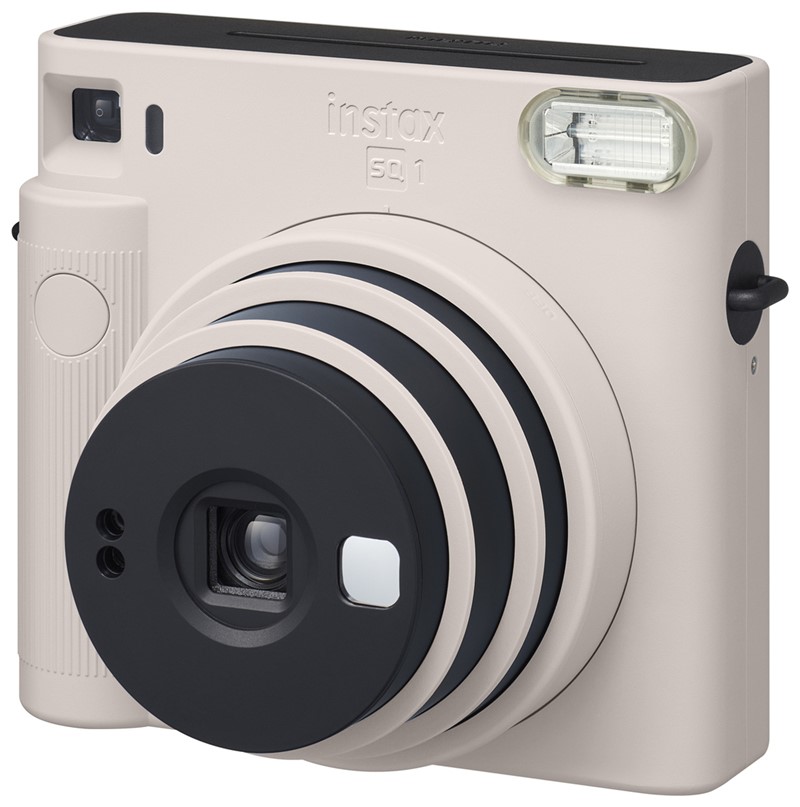 polaroid camera beige