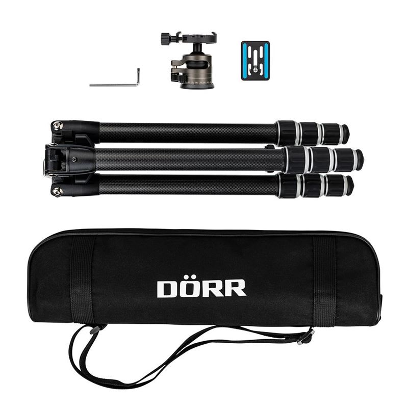 Dörr Racer CR 1440 + CNC-30 Carbon Stativ mit Kugelkopf 4000461084676