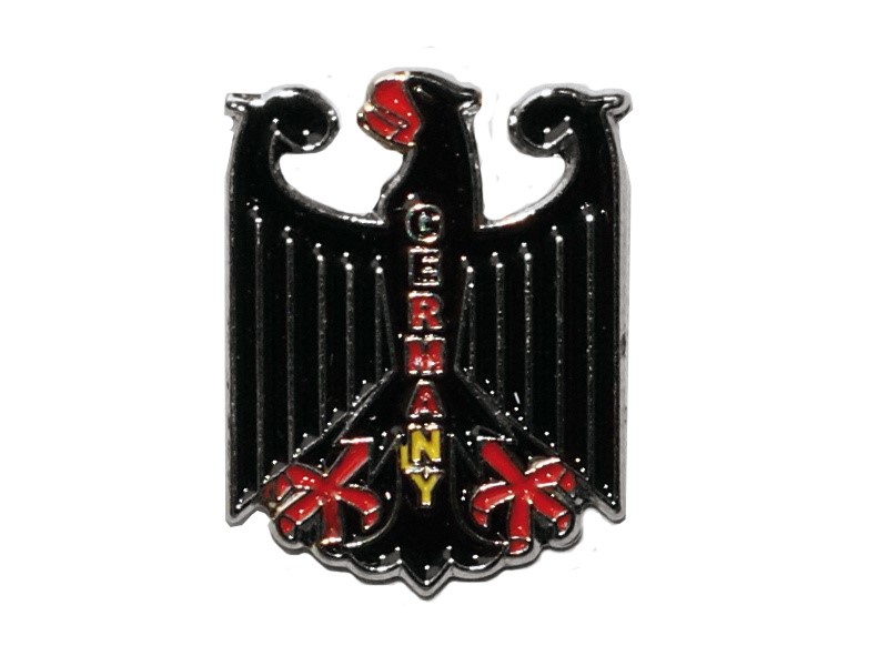 Pin Germany Adler schwarz ca. 1,5x2cm 4260280721514