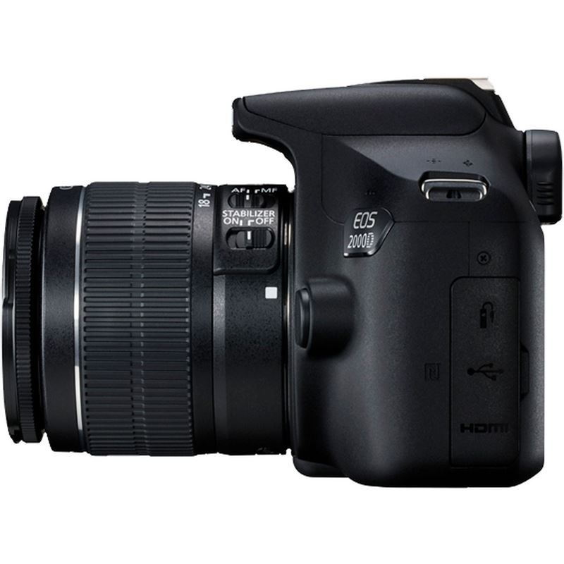 Canon EOS 2000D + 18-55 3,5-5,6 Set 4549292111859