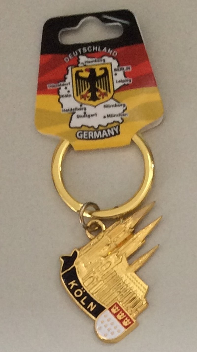 Metallanhänger gold Köln 002 7630017143235