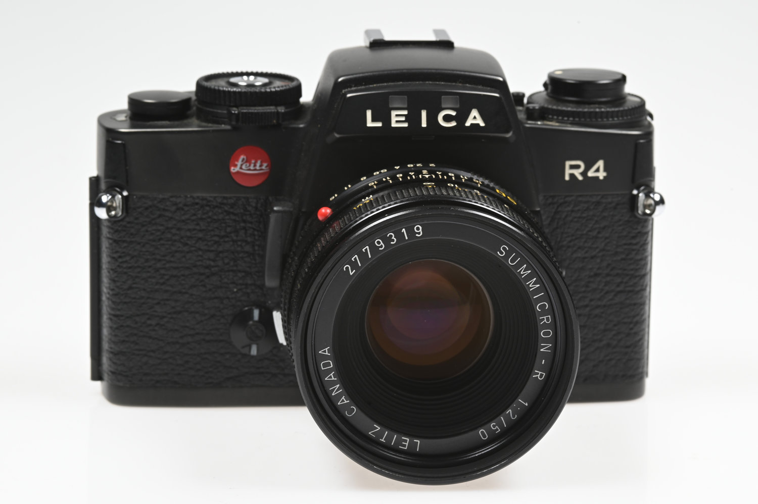 Gelegenheit Leica R4 Gehäuse + Leica / Leitz Summicron R 50/2 Zustand Gehäuse B+ / Objektiv A-