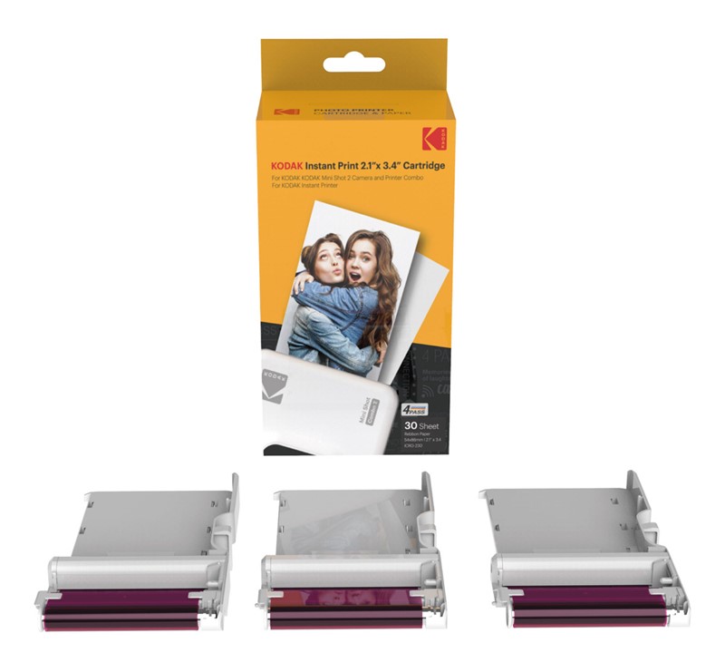 Kodak ICRG-230 - 60 (2.1" X 3.4") 3 Kartuschen + 3x 10BL 0192143001355
