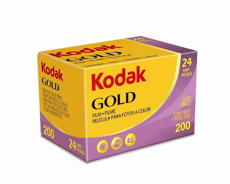 Kodak Gold 200 KB/24 Kleinbildfilm 0086806033954