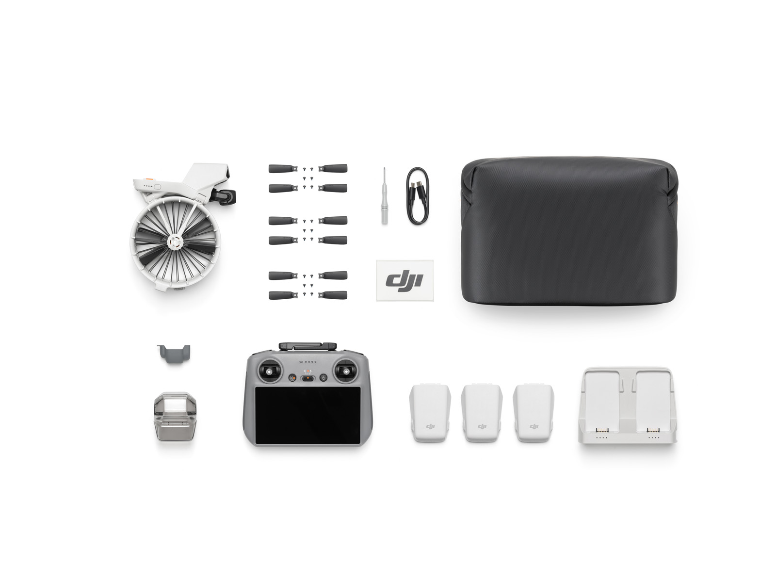 DJI Flip Fly More Combo inkl. DJI RC 2 Quadrokopter 6941565992536