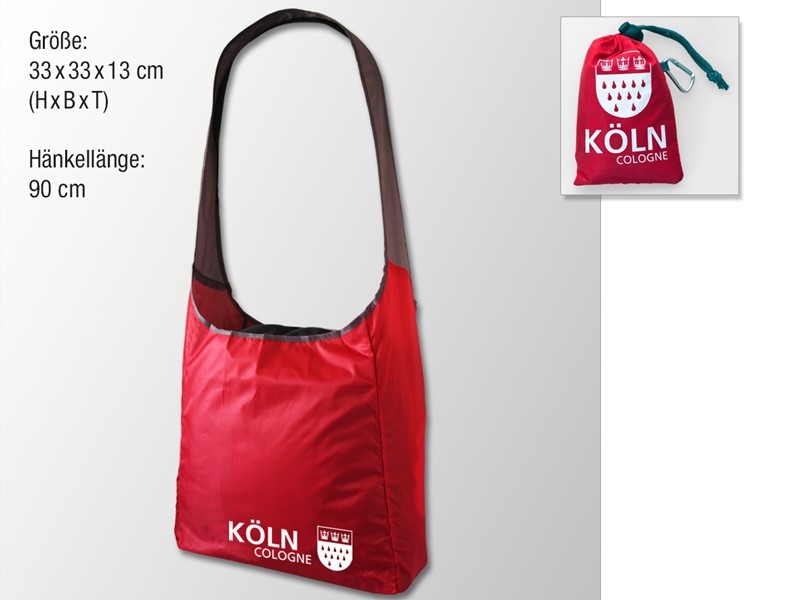 Citybag Köln rot/weiss 4260235352640