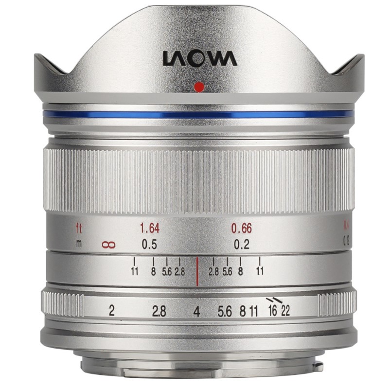 Laowa   7,5mm f/2,0 drone für MFT, silber 6940486700312