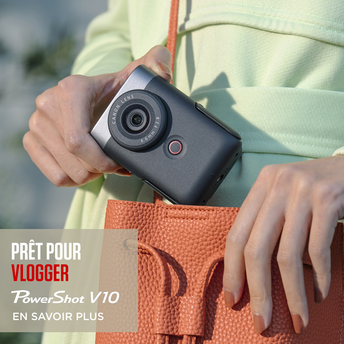 Canon PowerShot V10 silber Vlogging Kit 8714574676951