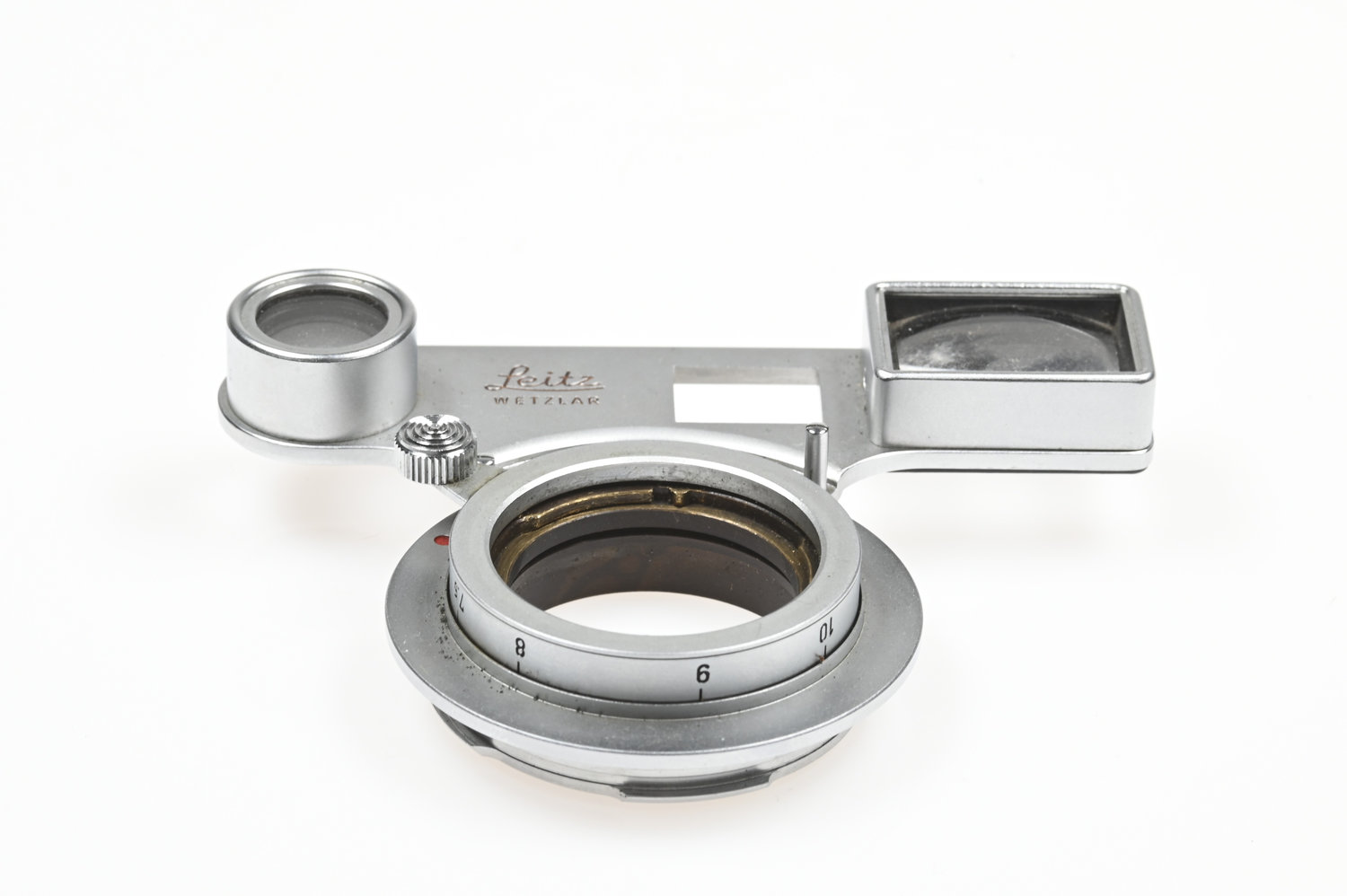 Gelegenheit Leica / Leitz Close Up Macro Adapter mit Brille / Naheinstellgerät S00KY-M Zustand A-