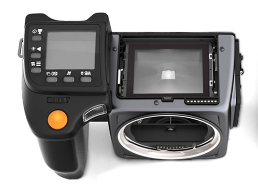 Hasselblad H6X Gehäuse + AkkuGriff + Akku ; ohne Sucher 7392544137605