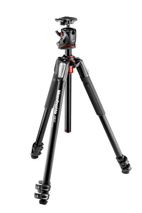 Manfrotto 055 Alu Stativ QPL mit XPRO Kugelkopf, 3 Segmente 8024221635577