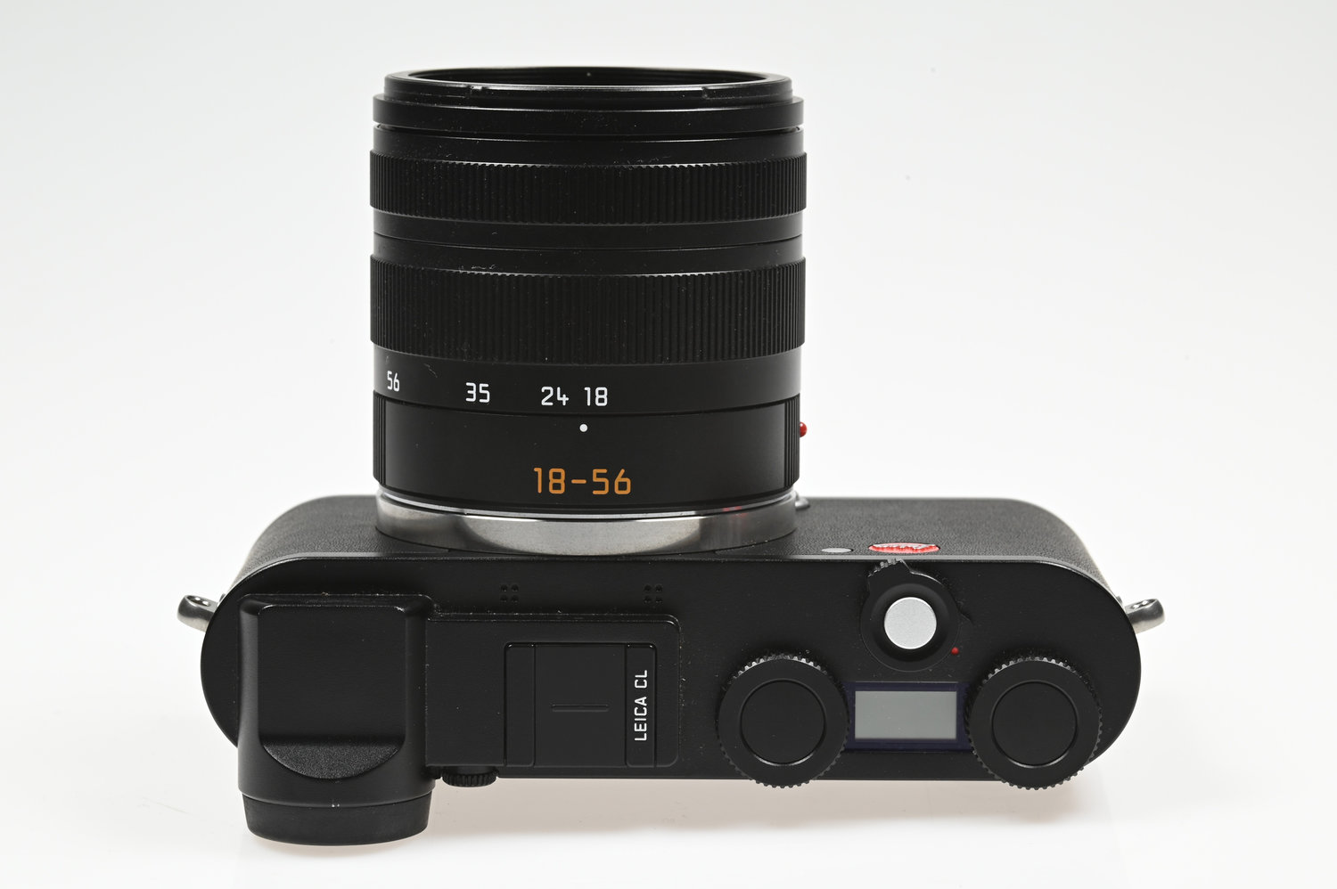 Gelegenheit Leica CL Digital (Typ 7323) Gehäuse + Leica Vario Elmar TL 18-56/3,5-5,6 ASPH + Leica 12425 Gegenlichtblende + Ersatzakku + Ledergut + Leica Box + Leica Zubehör Zustand A-
