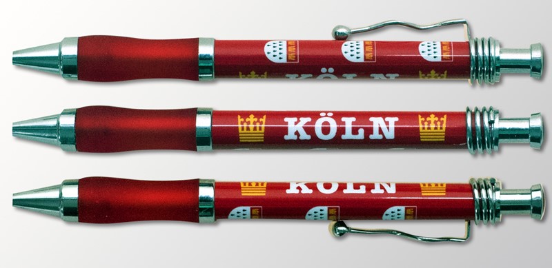 Kugelschreiber Köln Wappen rot 4260235351452