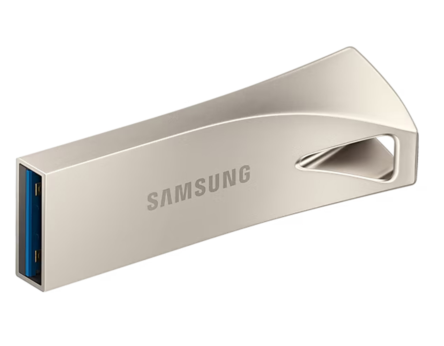 Samsung 128 GB USB 3.1 Flash Drive BAR Plus, Champagne Silver 8801643229399
