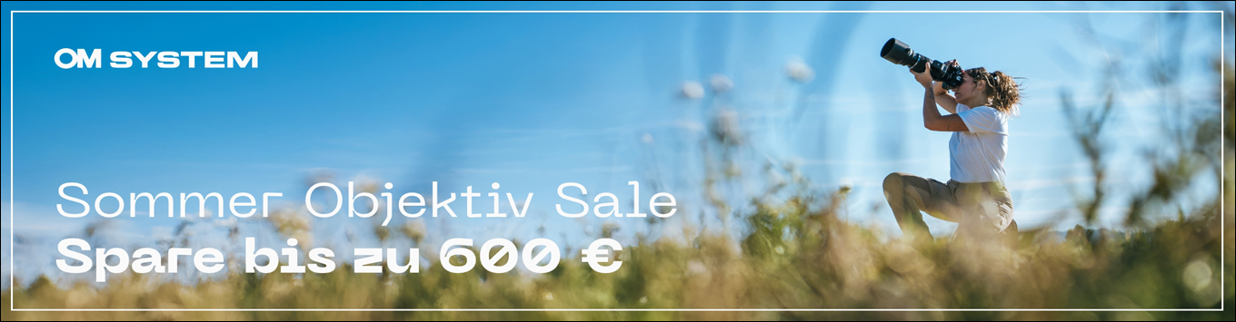 OM-System Sommer  Objektiv-Cashback Aktion
